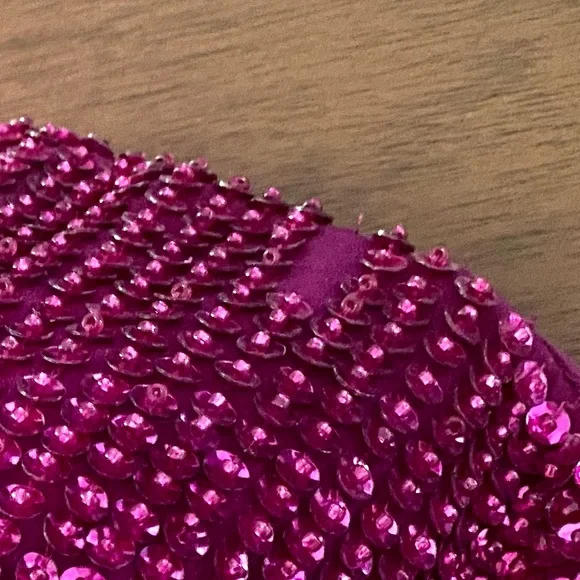 Retrofete Pink Beaded Bustier Top Size M - Picture 3 of 16